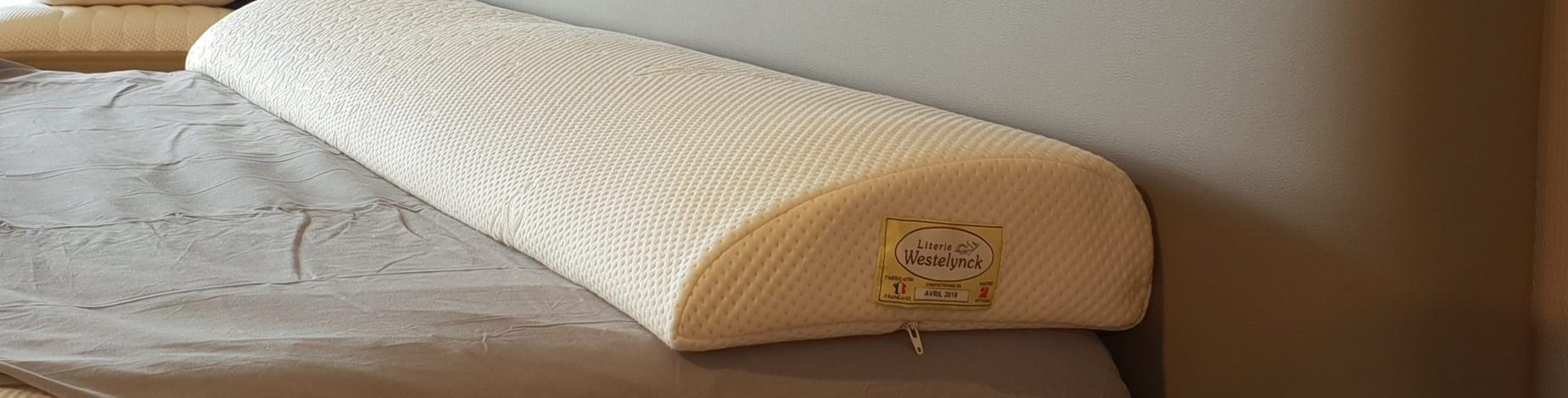 Traversin pupitre latex