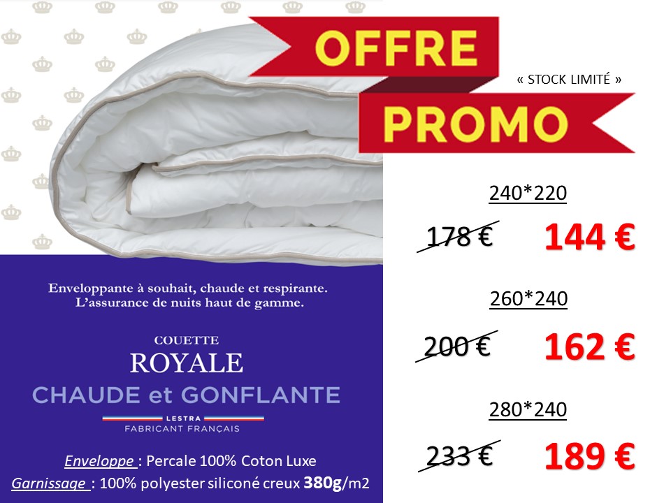 PROMOTION COUETTE